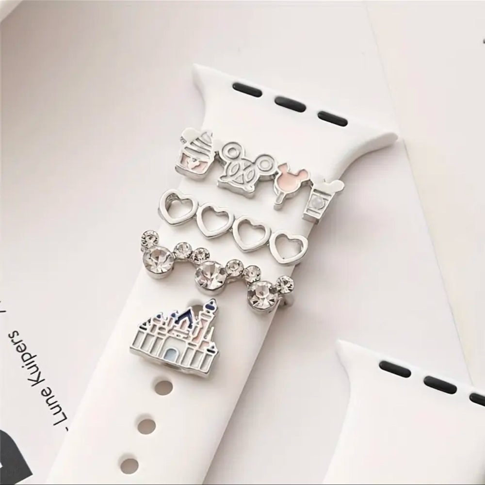 Disney smartwatch band charms set of two NEW in pack - Picture 6 of 7